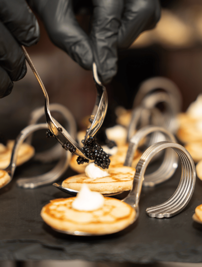 Service de caviar - Traiteur anniversaire Essonne - L'Ardoise Traiteur