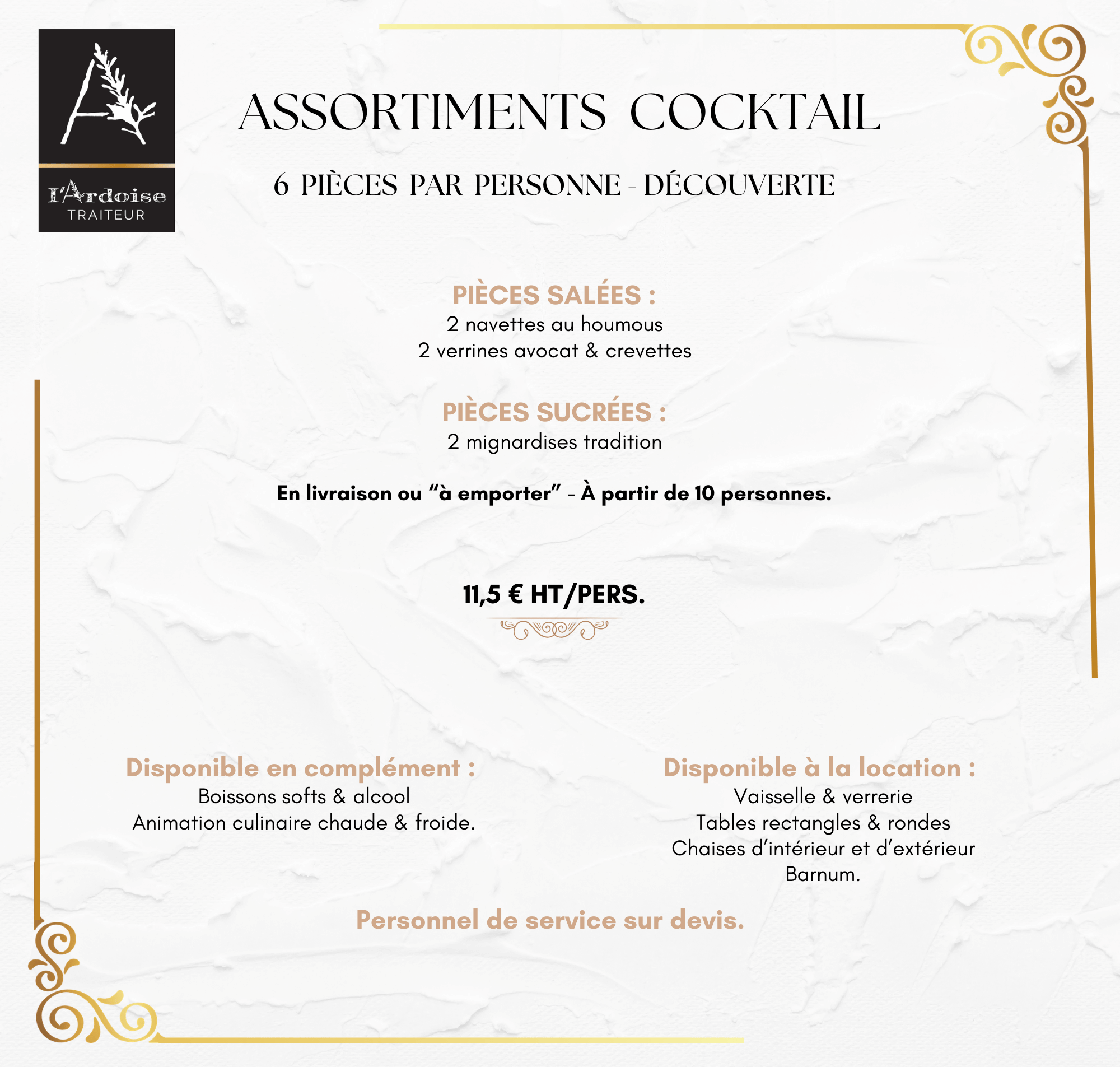 Assortiment 6 pièces - Découverte