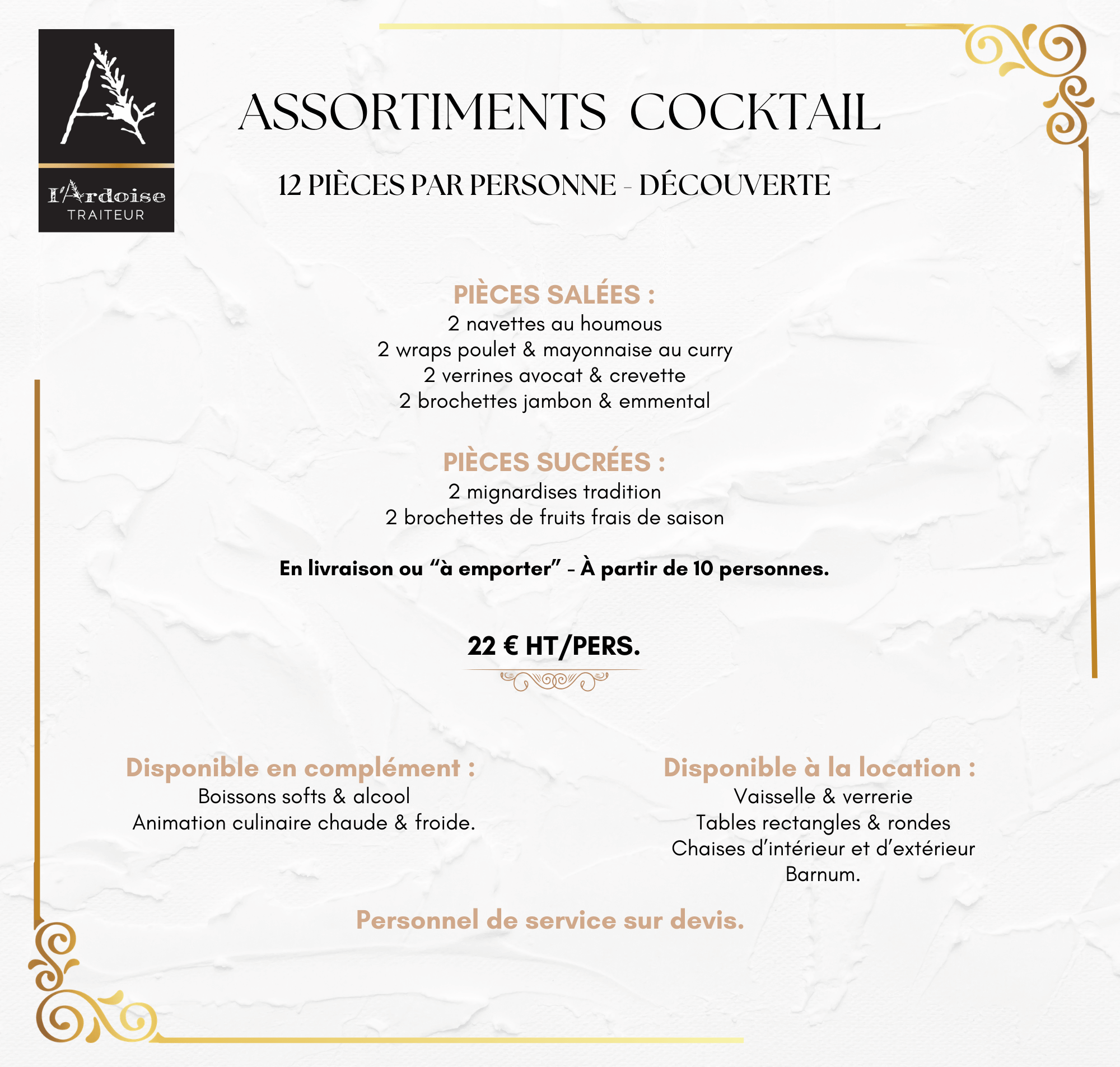 Assortiment 12 pièces - Découverte