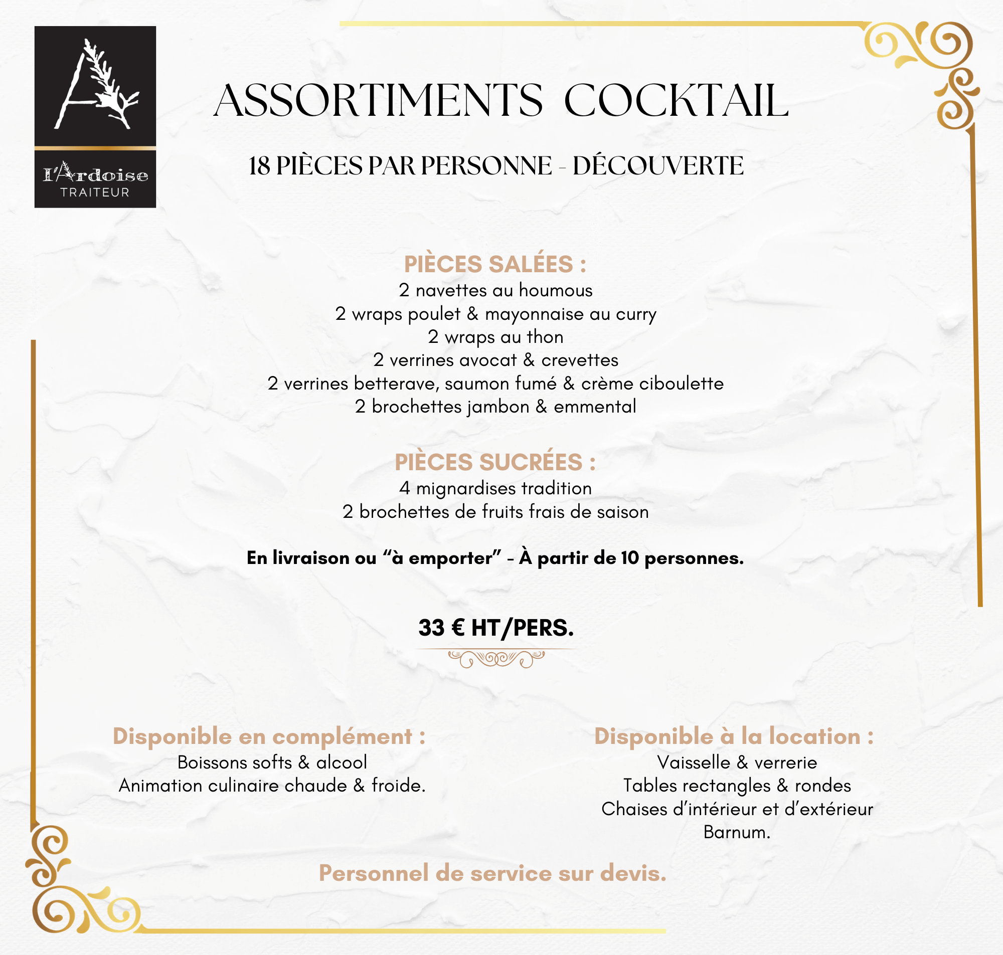 Assortiment 18 pièces - Découverte