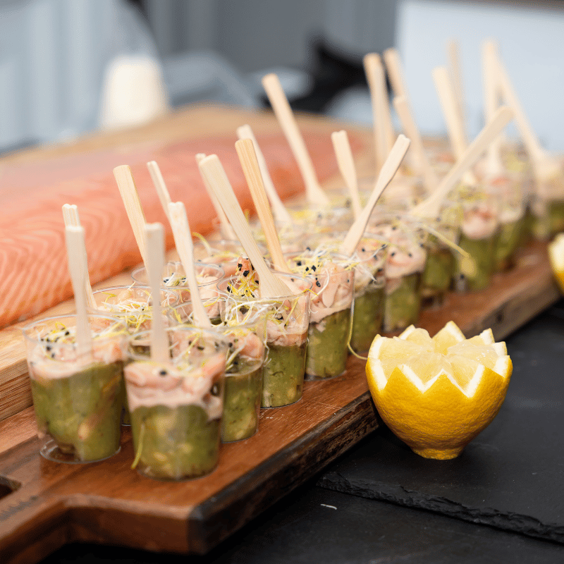 Verrine avocat - écrevisse