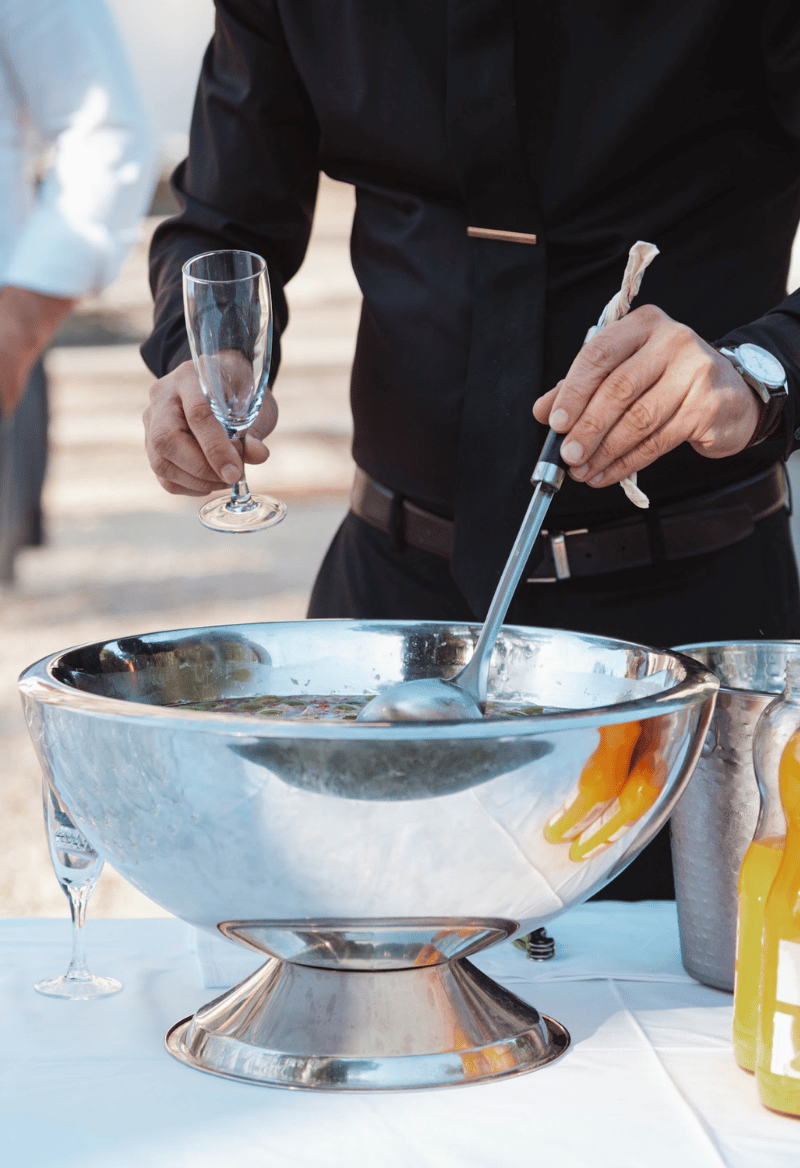 Service boisson au vin d'honneur - L'Ardoise Traiteur