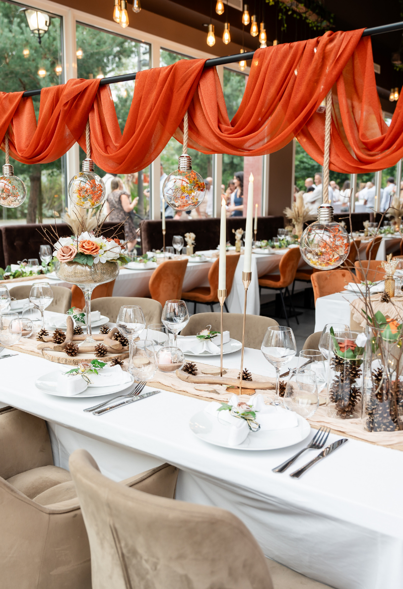 Dressage de table mariage - L'Ardoise Traiteur