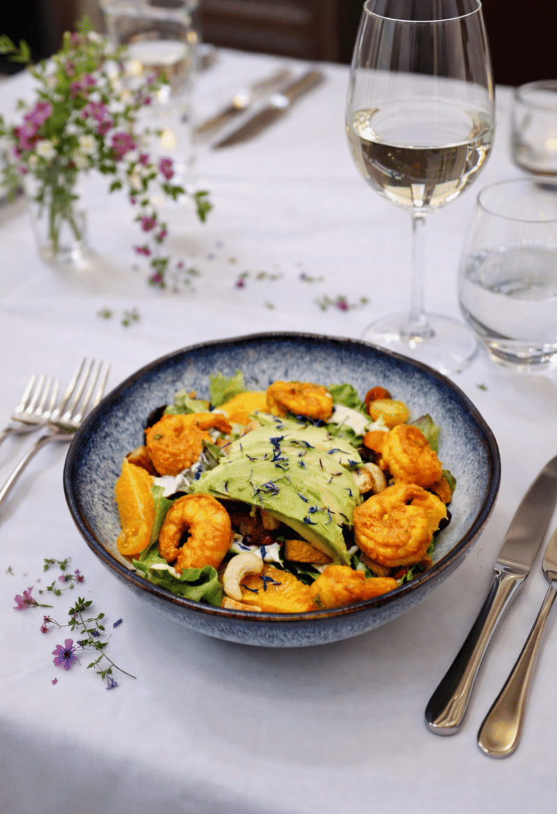 Salade de gambas - L'Ardoise Traiteur