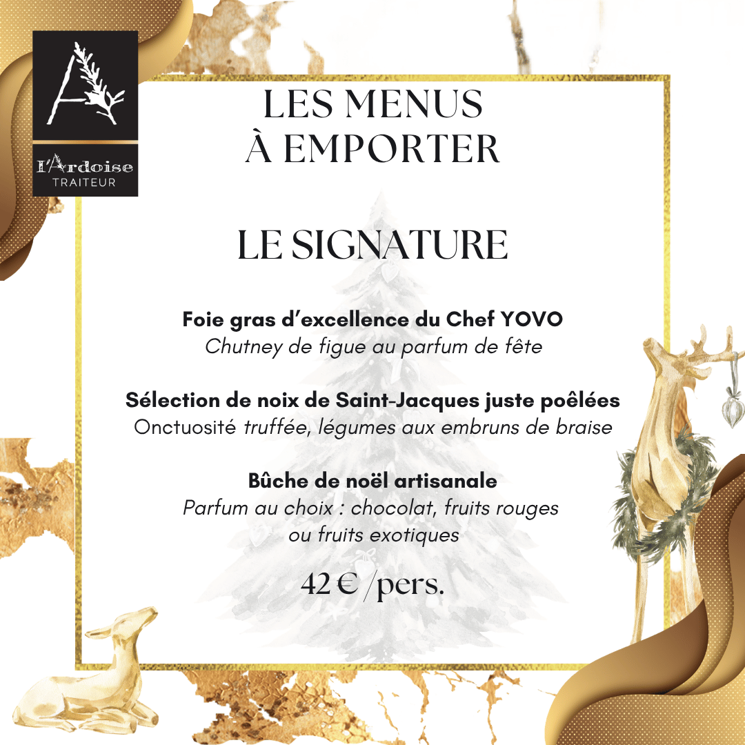 Le menu "Signature"