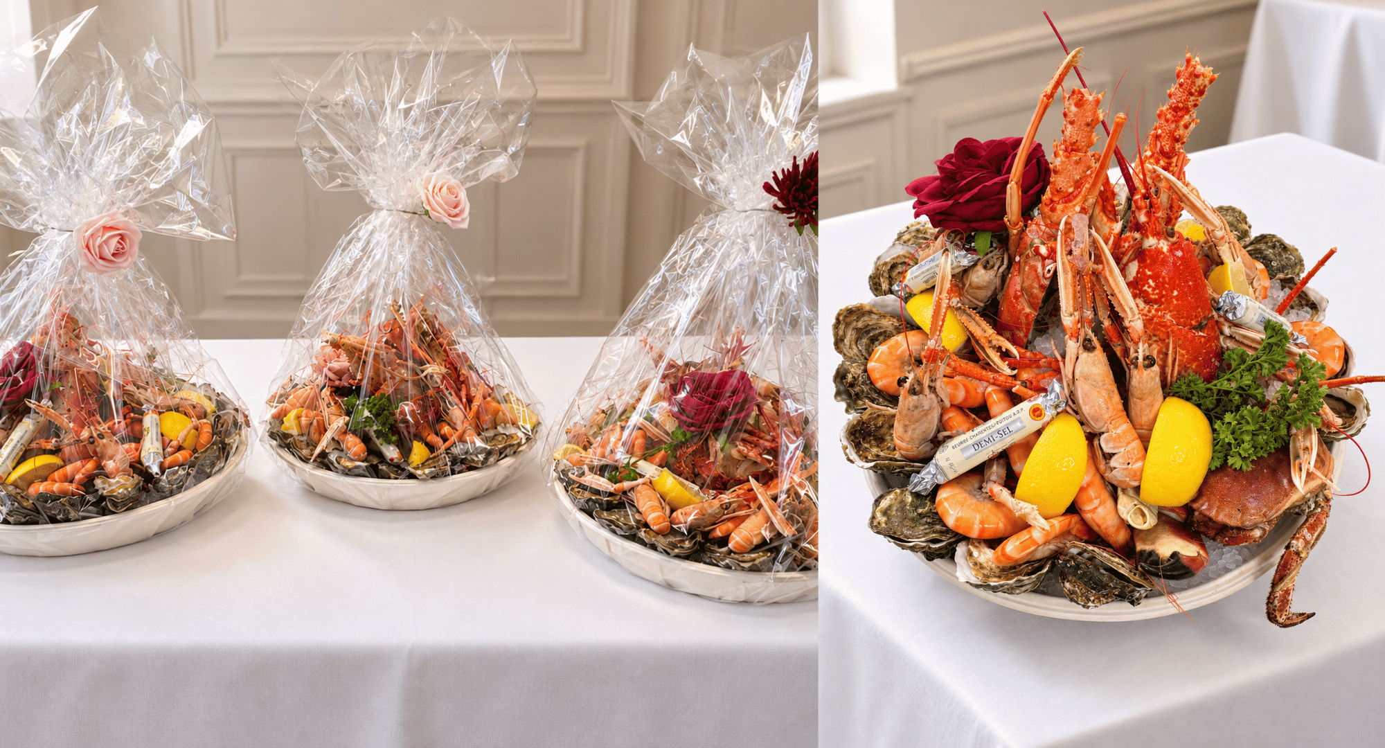 Plateaux de fruits de mer à emporter - L'Ardoise Traiteur